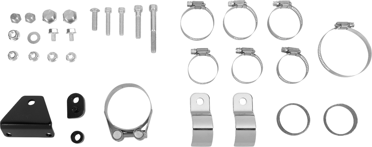 EXHAUST GNX 49 STATE 2:1 BLACK M8 TOURING 2017-25