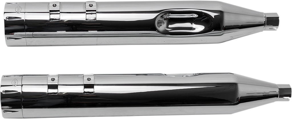 MUFFLERS 4.5" CHR/TRACR