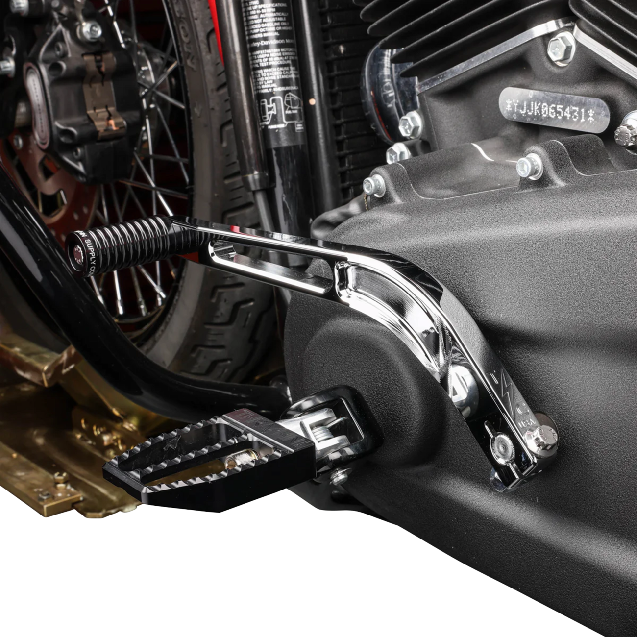LEVER SHIFT 1" SHORTER M8 SOFTAIL CHROME