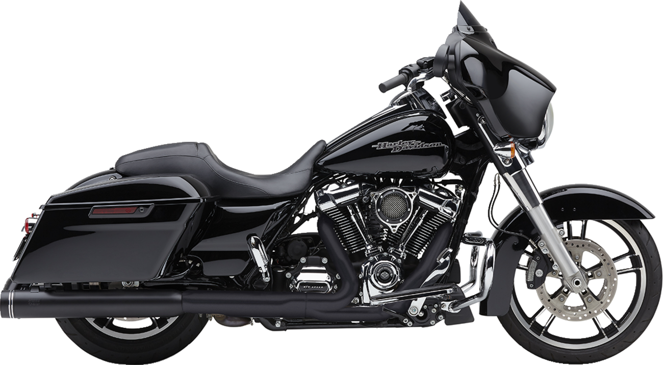 MUFFLER NH 4" FLH BLK