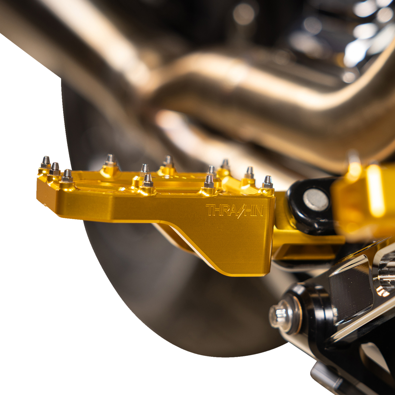 FOOTPEGS AGGRESSOR GOLD