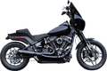 Exhaust 2:1 Qualifier Race Only Black M8 Softail 2018-23