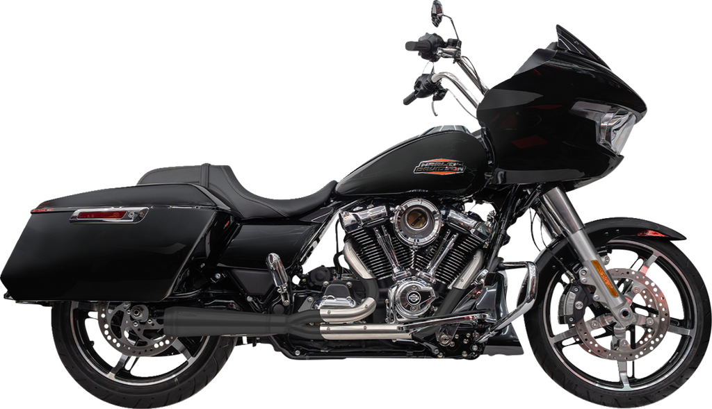 EXHAUST 2:1 ASSAULT M8 TOURING BLACK