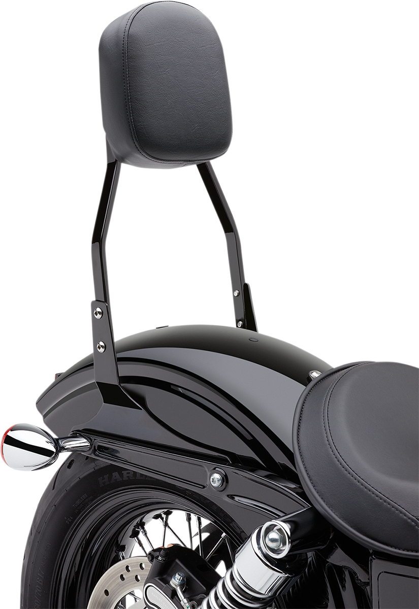 SISSY BAR STD BLK SFTAIL