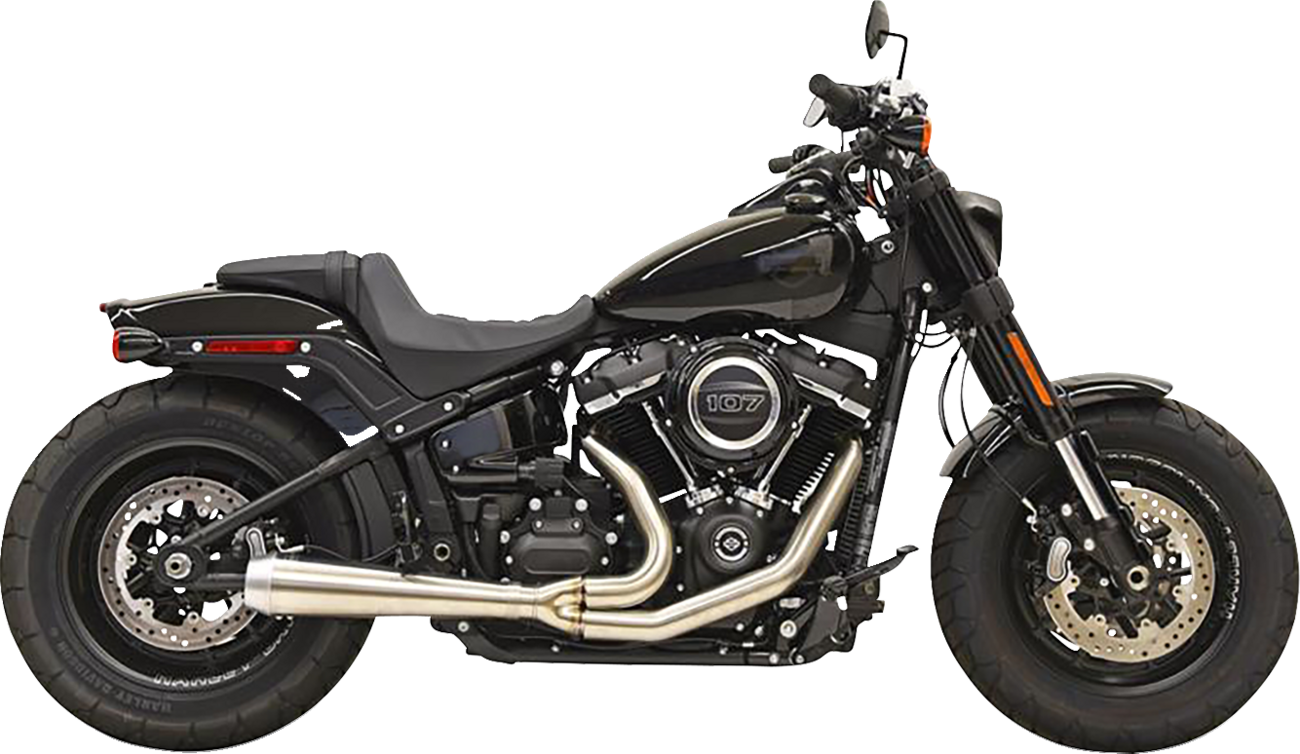 Exhaust 2:1 Road Rage 49 State Stainless Steel M8 Softail