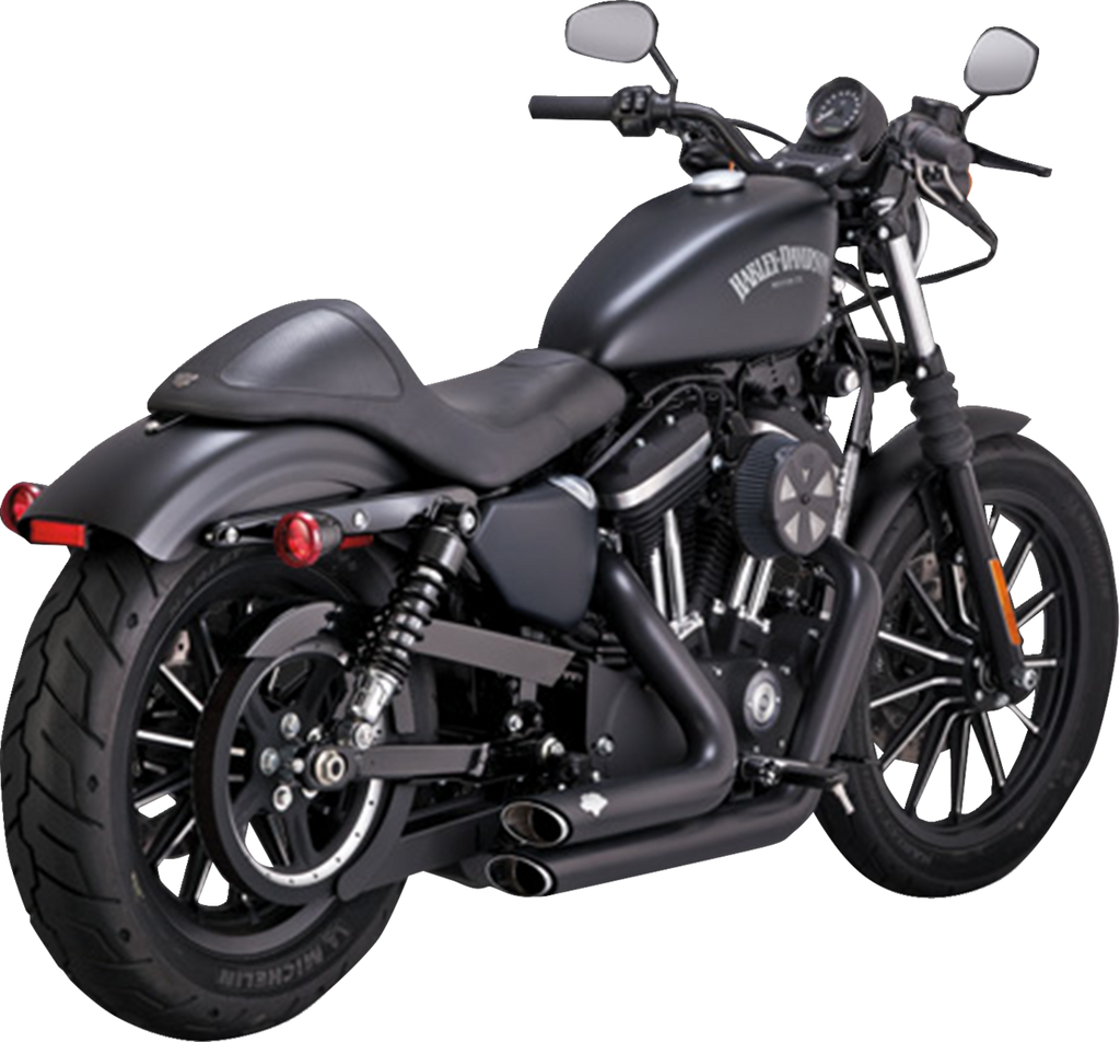 EXHAUST S-SHT STAG BLK.XL