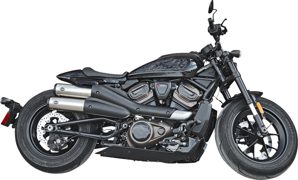 Muffler S/O Grand National 4" Brushed SS Sportster S 2021+