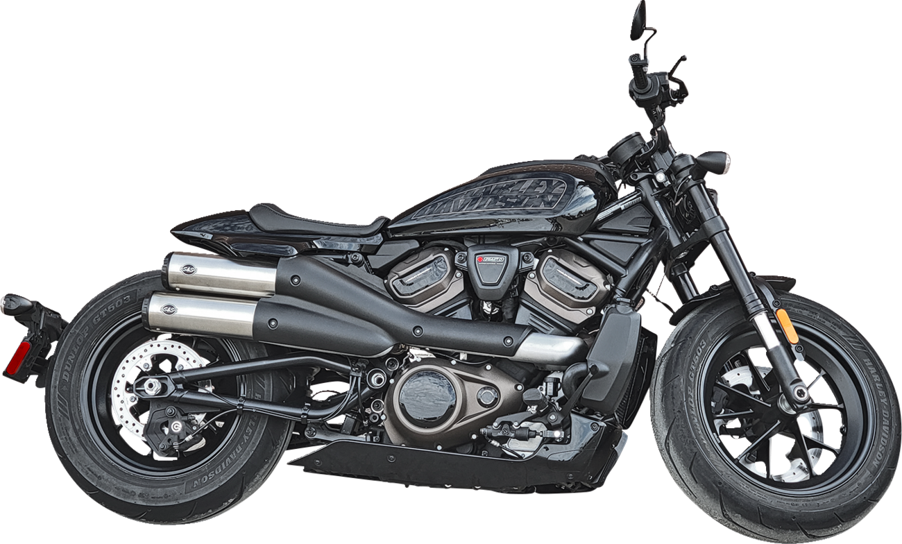 Muffler S/O Grand National 4" Brushed SS Sportster S 2021+