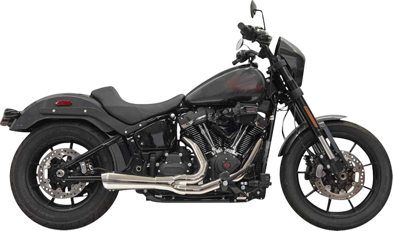 EXHAUST SHORT RIPPER 2:1 CHROME M8 SOFTAIL