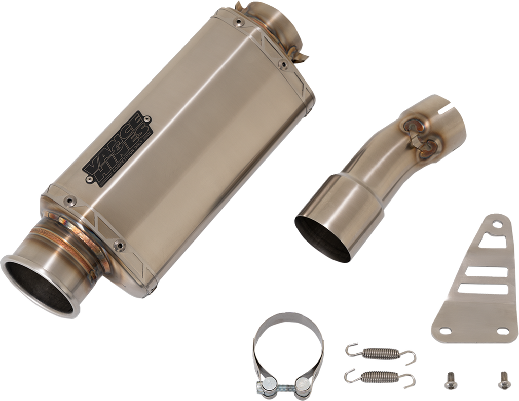 MUFFLER V&H VS-6 KAWASAKI Z NINJA 500 STAINLESS