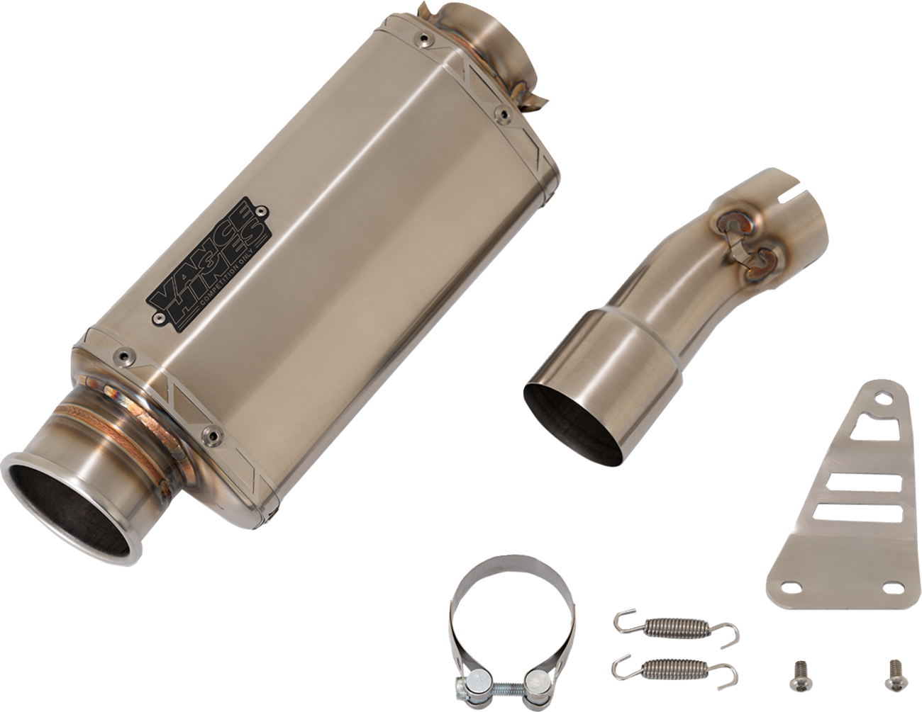MUFFLER V&H VS-6 KAWASAKI Z NINJA 500 STAINLESS