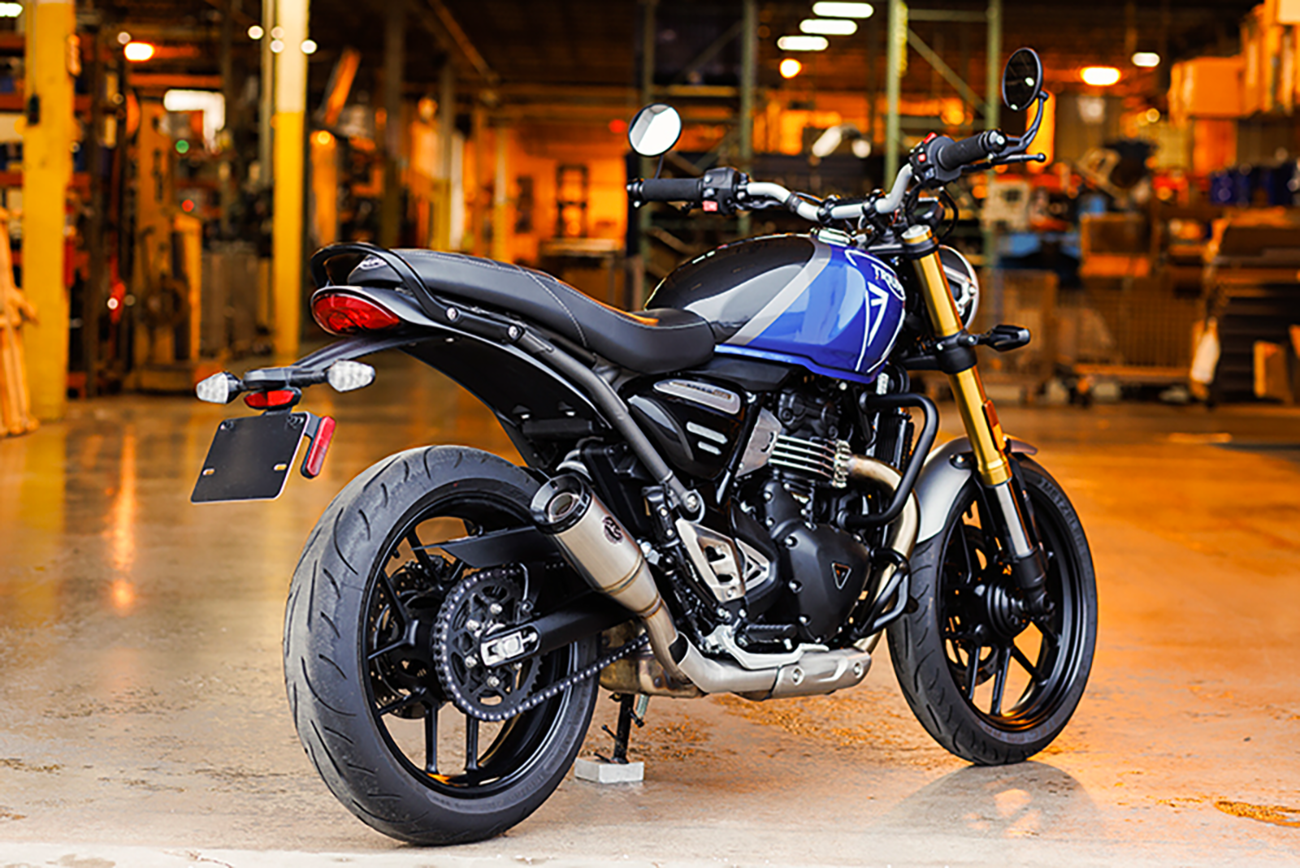 Muffler S/O Grnd Ntnl SS Triumph Speed 400 & Scrambler 400