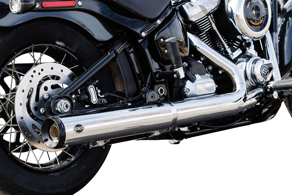 Muffler Slip-On Grand National 50 State 4"Chrome M8 Softail