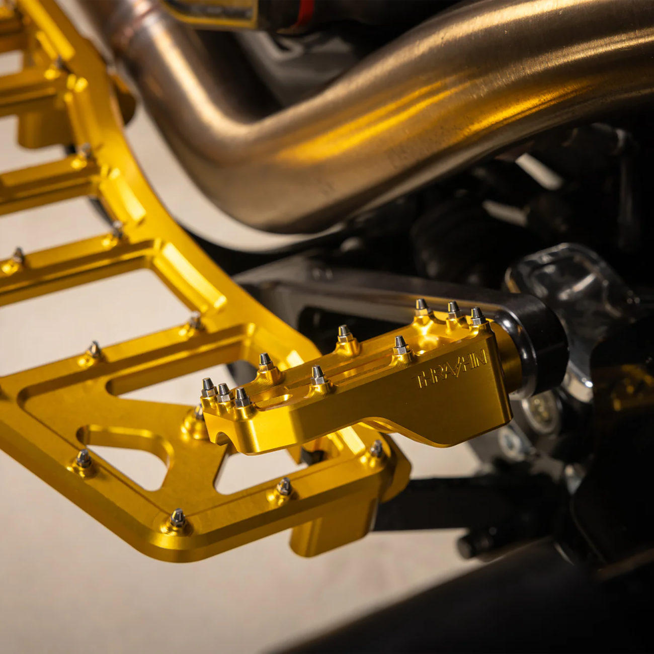 PEDAL BRAKE AGGRESSOR TOURING GOLD