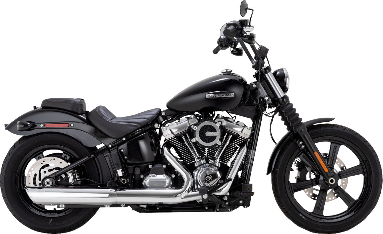 MUFFLER SLIP ON SOFTAIL CHROME