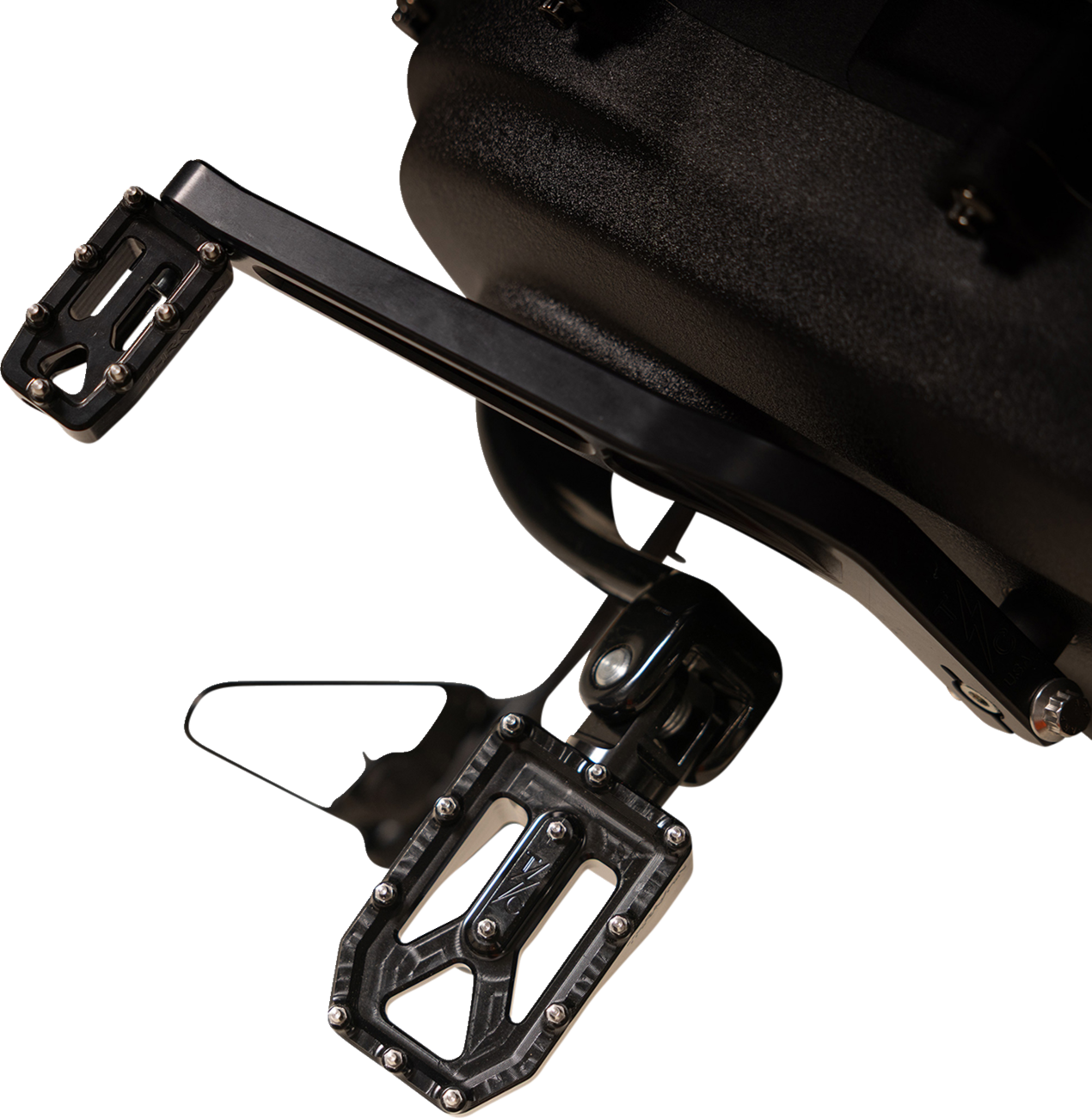 FOOTPEGS AGGRESSOR BLACK