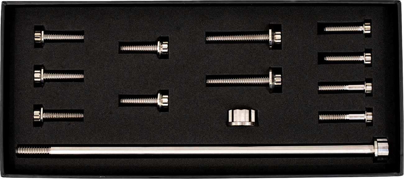 HARWARE KIT TITANIUM M8 MOTOR MOUNT
