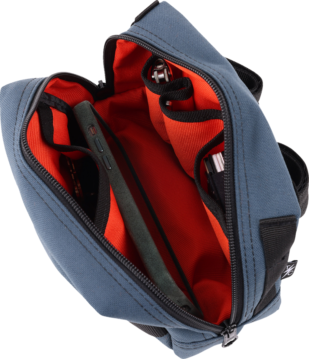 BAG HANDLEBAR TSC BLUE