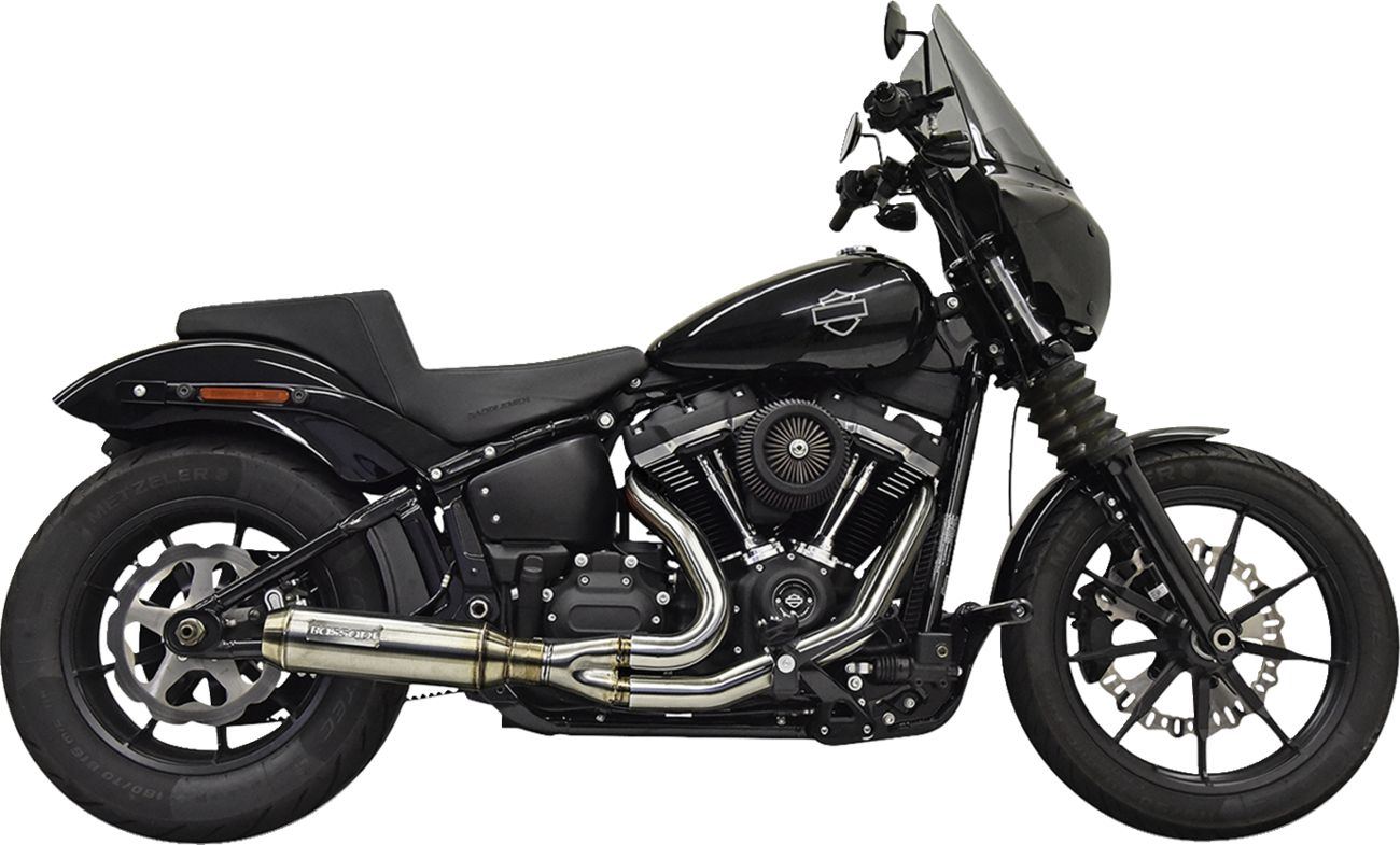 Exhaust 2:1 SuperBike SS w/cat 49C 4"Muffler M8 Softl18-23