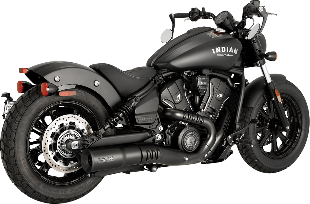 MUFFLER HI-OUTPUT BLACK SCOUT