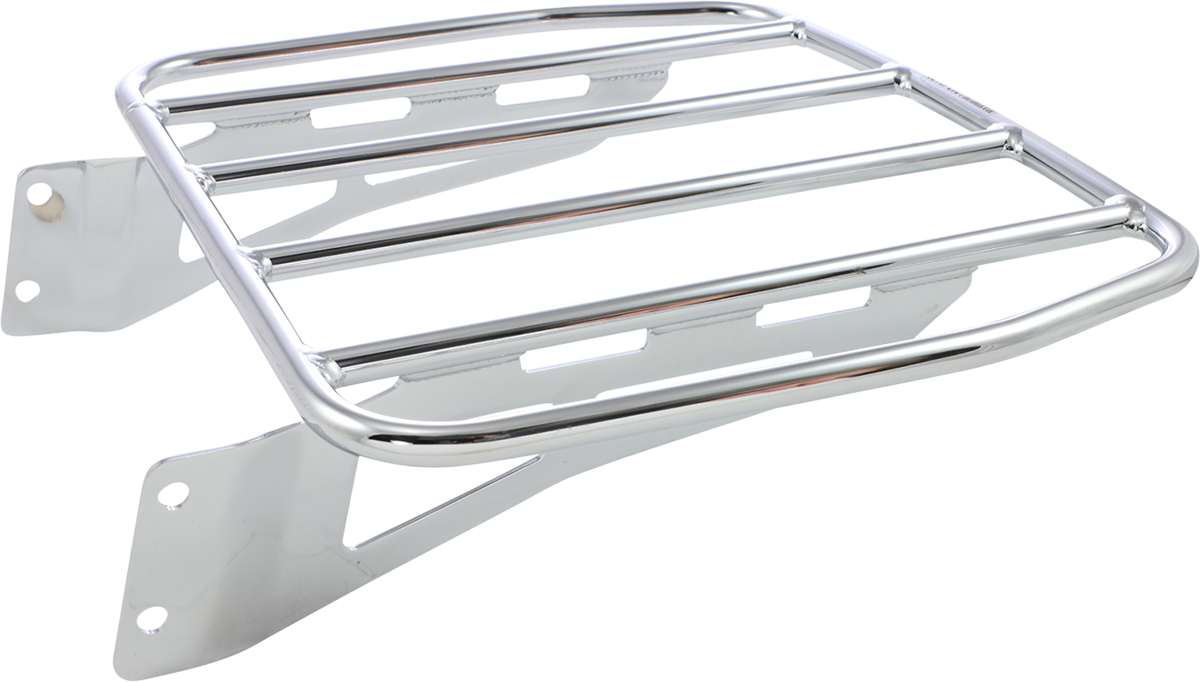 LUGGAGE RACK WIDE CHROME