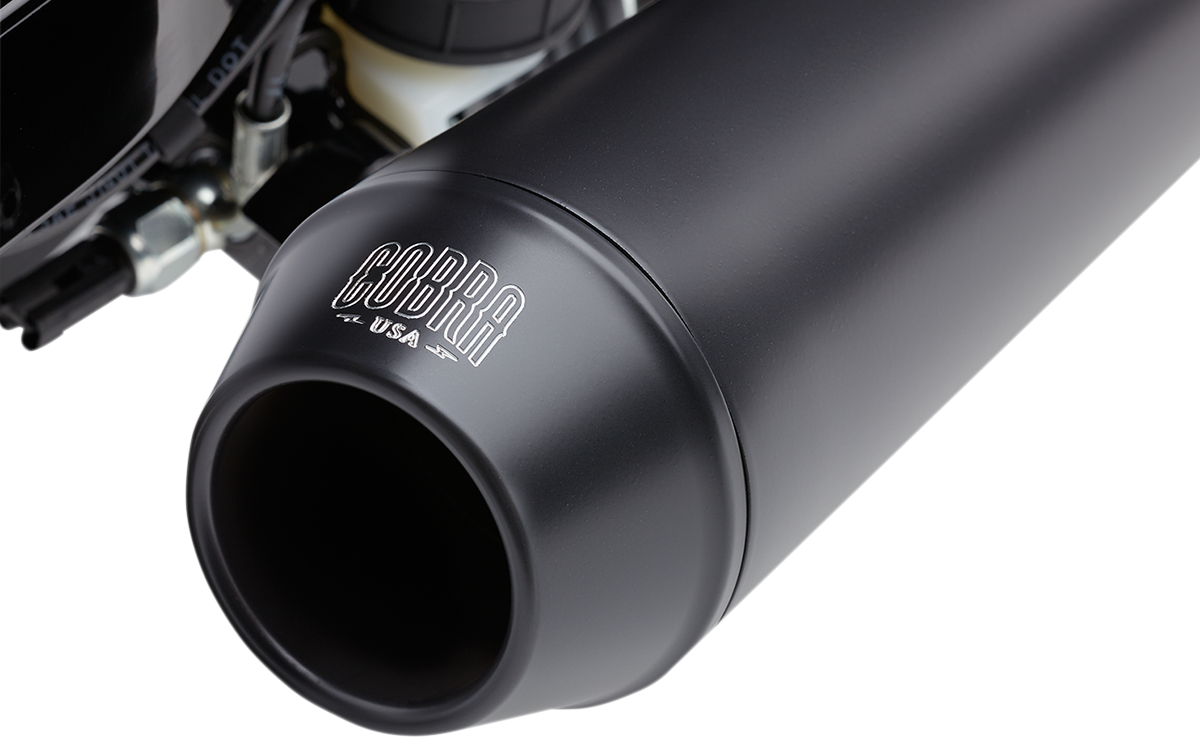 EXHAUST 4"EL DIABLO BLK