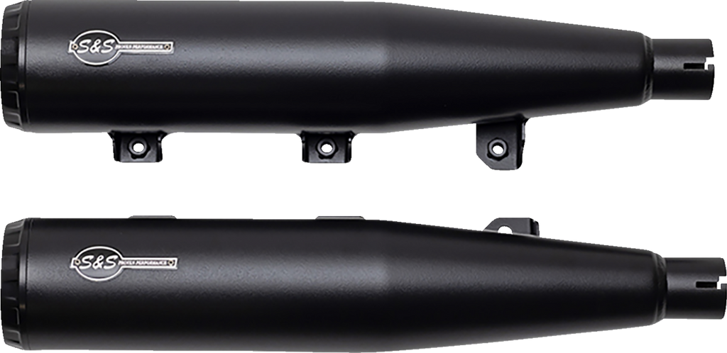 Muffler slip-on Grand National Black Race Only Scout 19-23