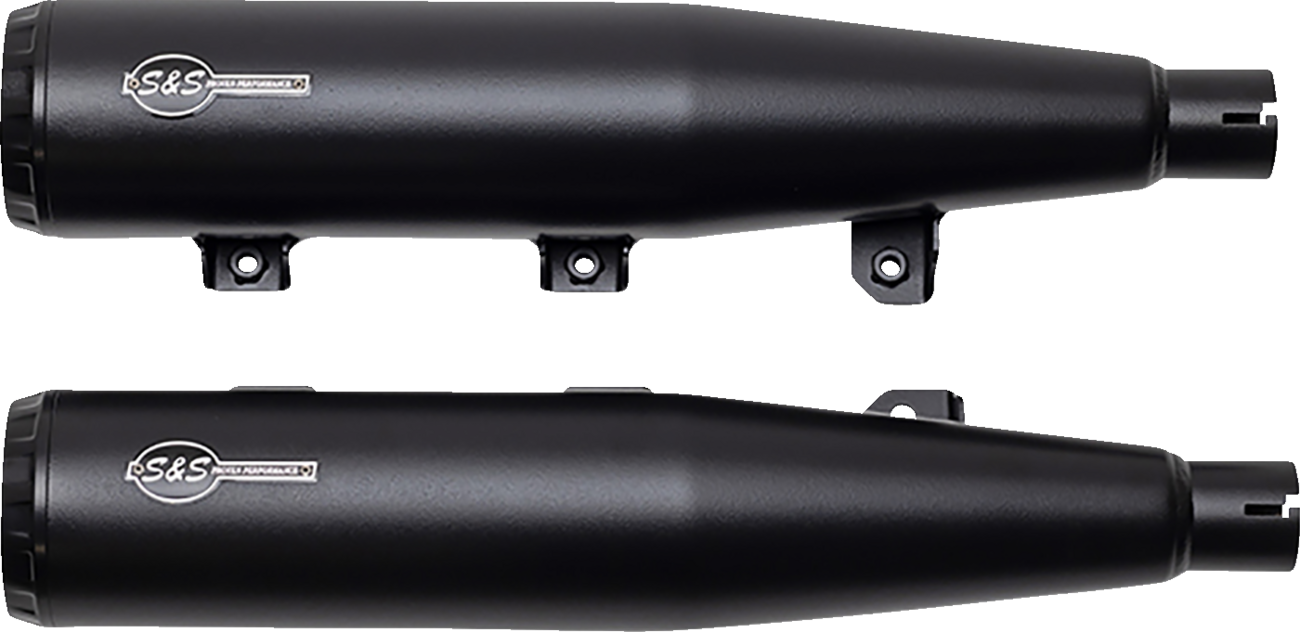 Muffler slip-on Grand National Black Race Only Scout 19-23