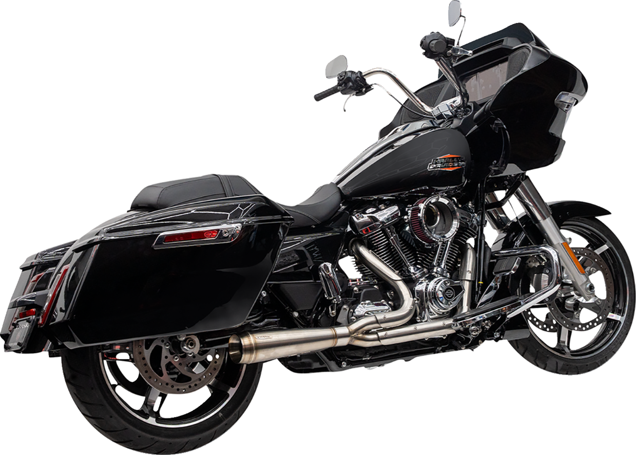 EXHAUST 2:1 ASSAULT M8 TOURING STAINLESS