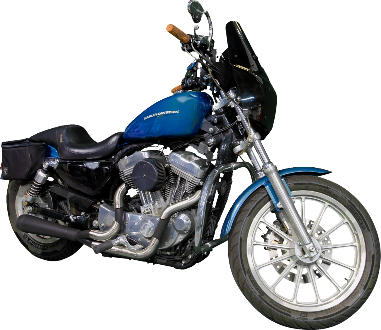 EXHAUST 2:1 ASSAULT BLK 04-22 XL