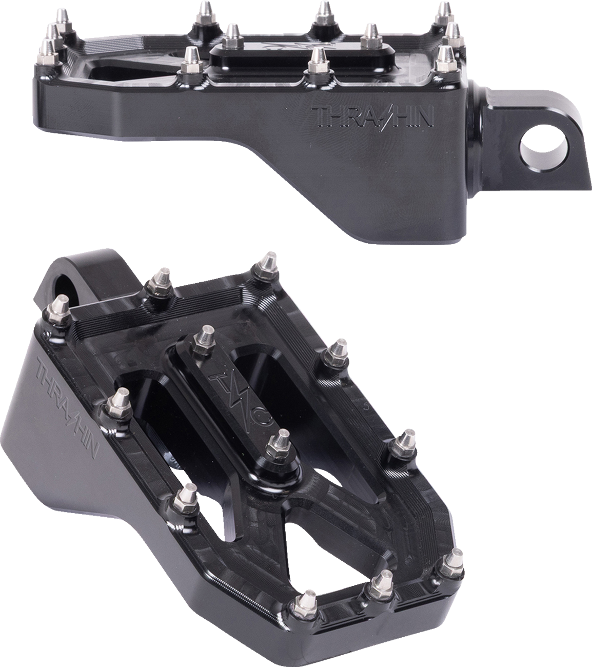 FOOTPEGS AGGRESSOR BLACK