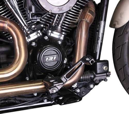 ARM BRAKE M8 SOFTAIL W/MID CONTROLS 2018-2023 BLACK