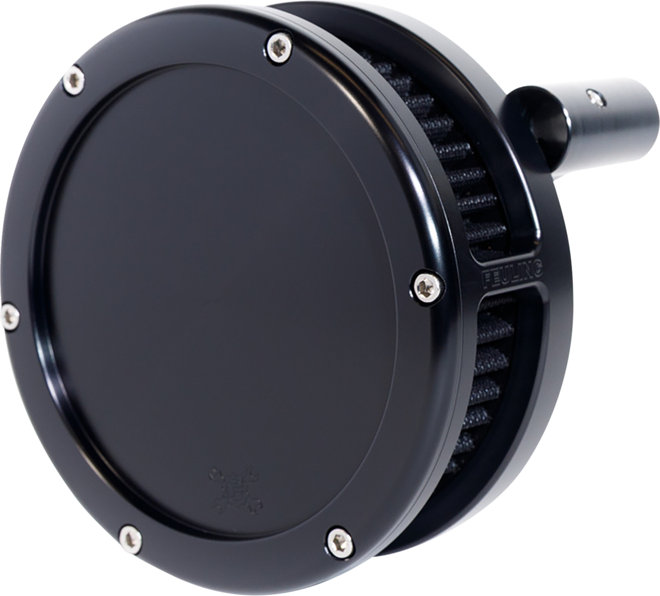 AIR CLEANER BA SLIM SOLID COVER BLACK/BLACK 93-99 EVO