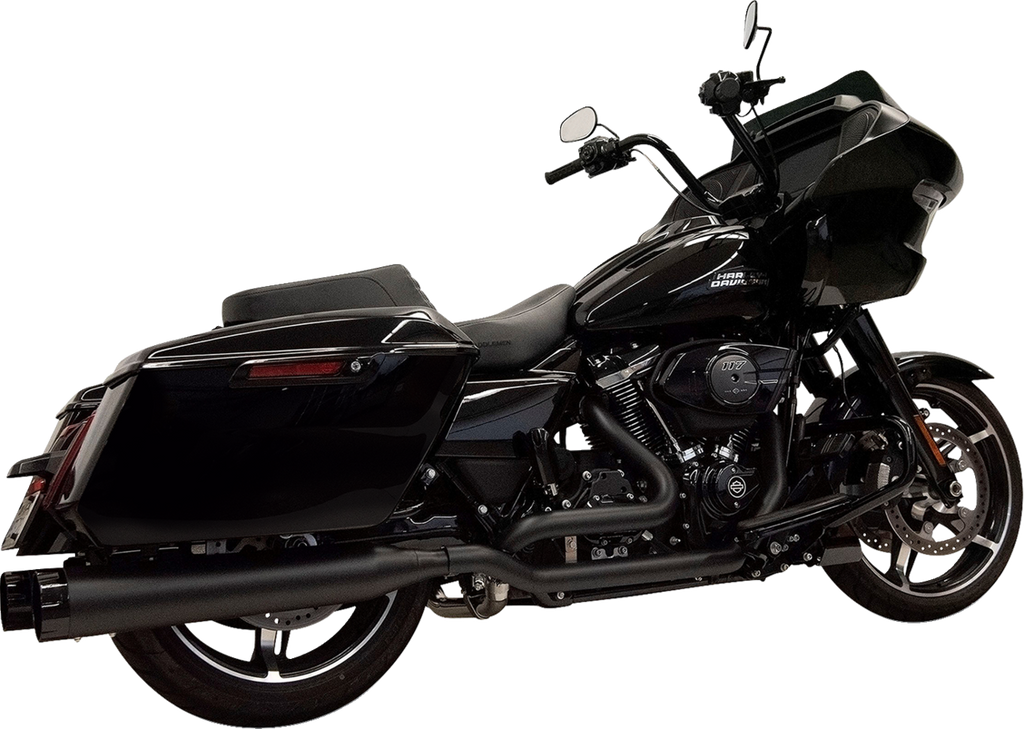 Mufflers 4.5" S/O Black w/Black End Cap OEM TC Touring