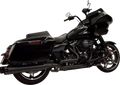 Mufflers 4.5" S/O Black w/Black End Cap OEM TC Touring