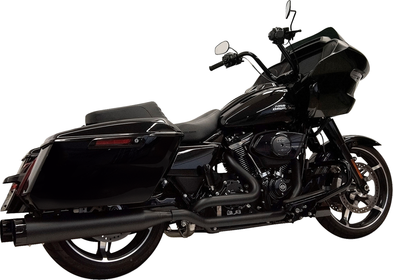 Mufflers 4.5" S/O Black w/Black End Cap OEM TC Touring
