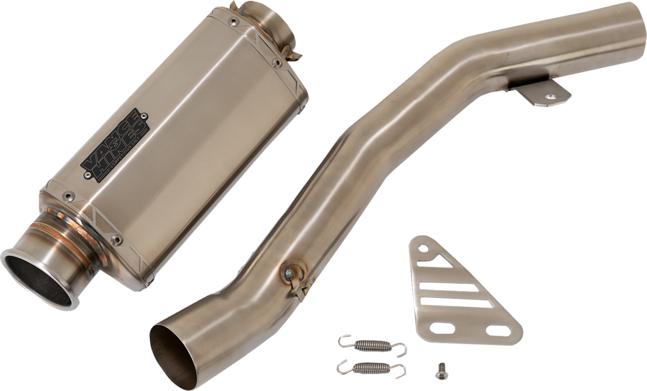 MUFFLER V&H VS-6 KAWASAKI NINJA ZX-6R STAINLESS