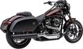 MUFFLER 909 TWINS BLK