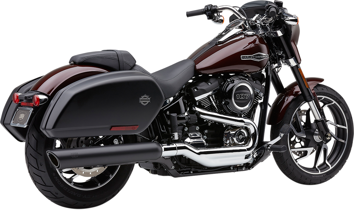MUFFLER 909 TWINS BLK