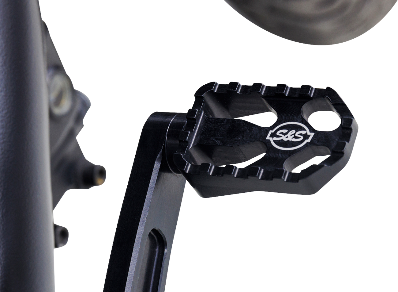 Brake Pedal mid-mount Black M8 Softail