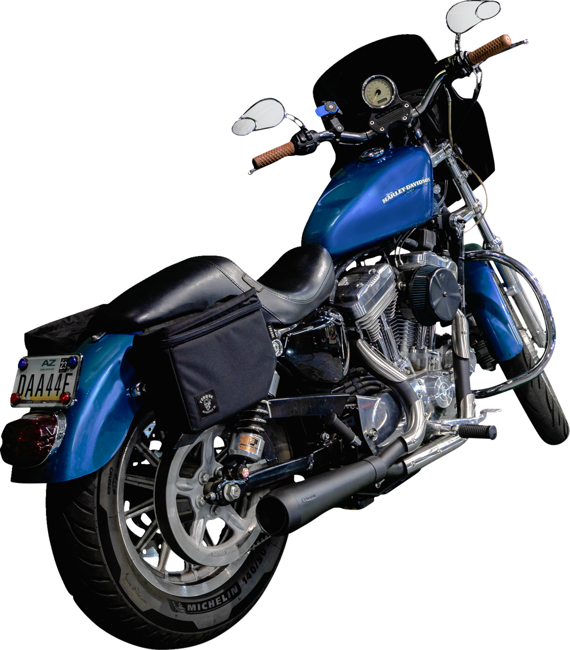 EXHAUST 2:1 ASSAULT BLK 04-22 XL