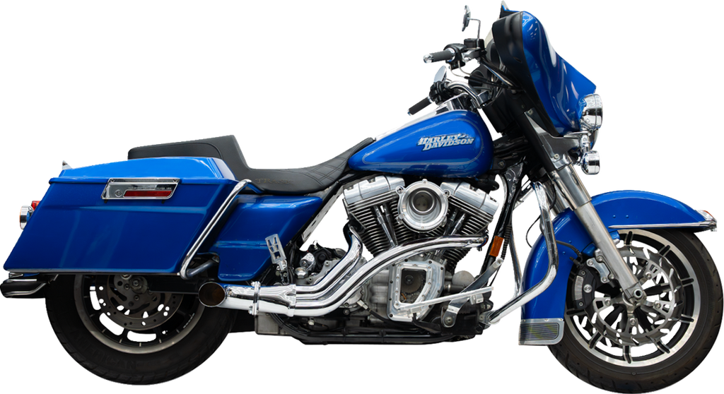 TRASK TWIN CAM "BMF" 2:1 EXHAUST CHROME