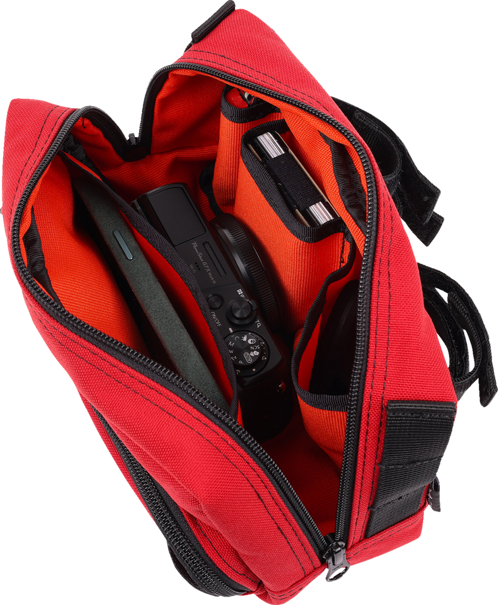 BAG HANDLEBAR TSC PLUS RED