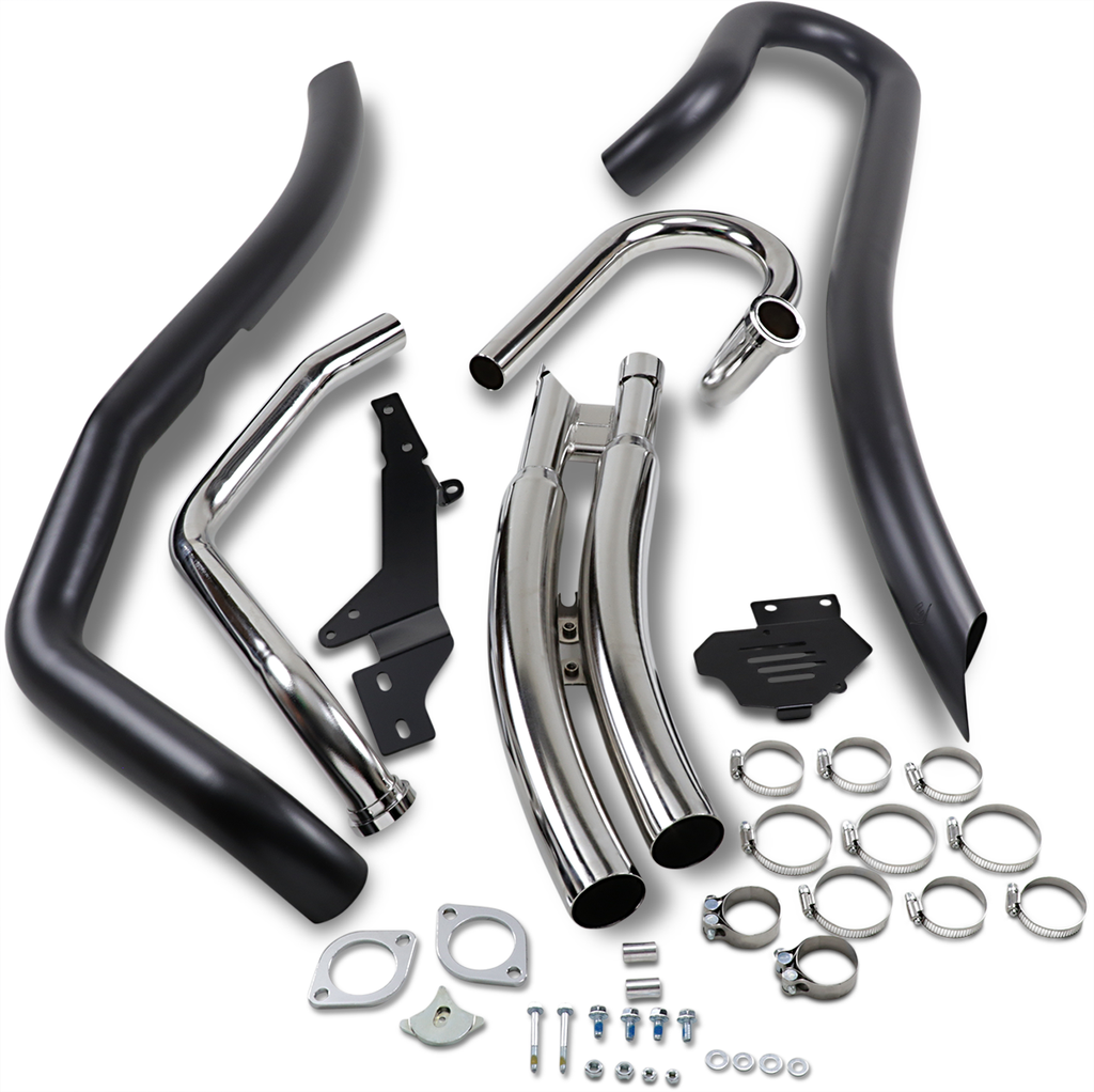 EXHAUST SWEPT M109R BLK