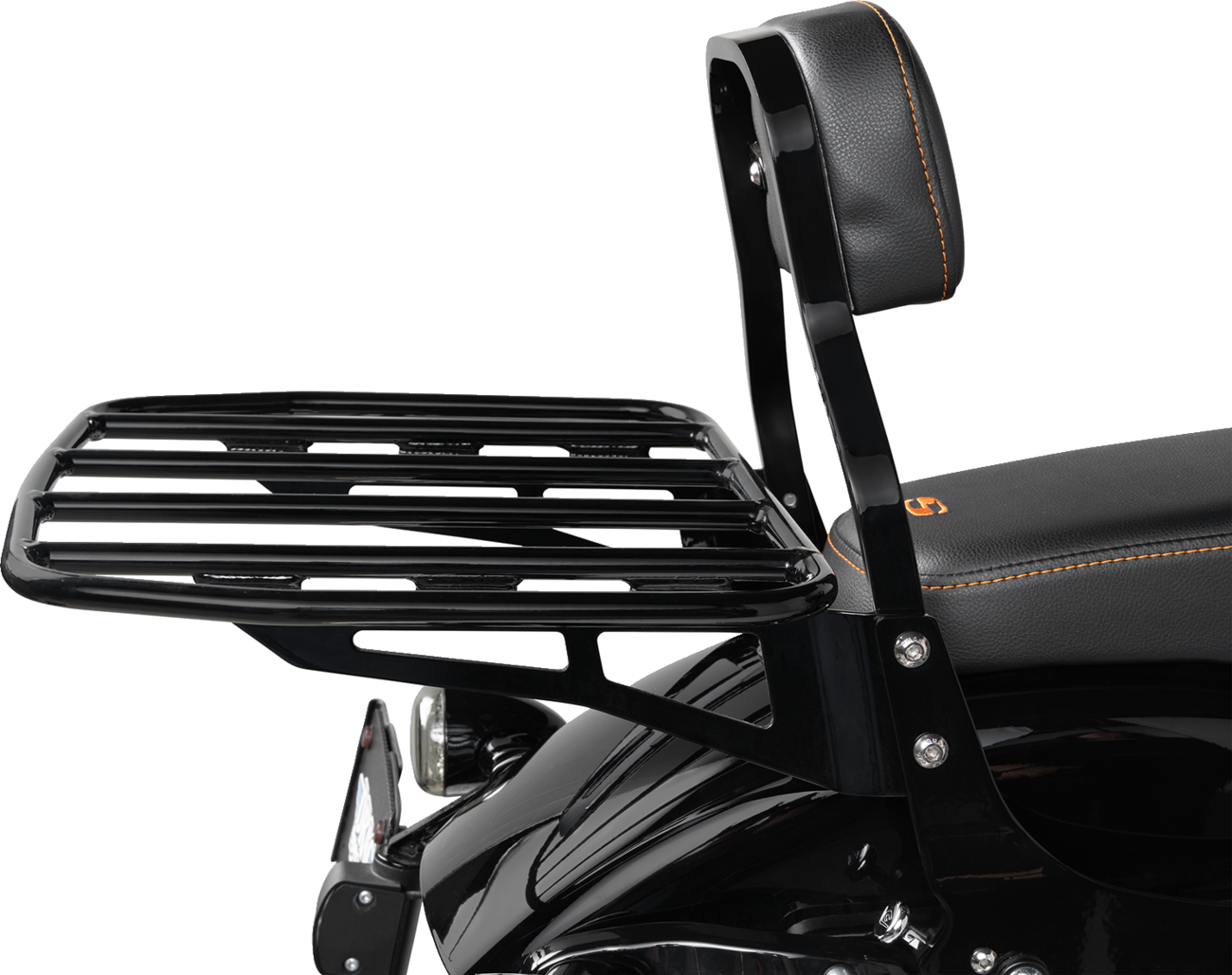 LUGGAGE RACK WIDE BLACK
