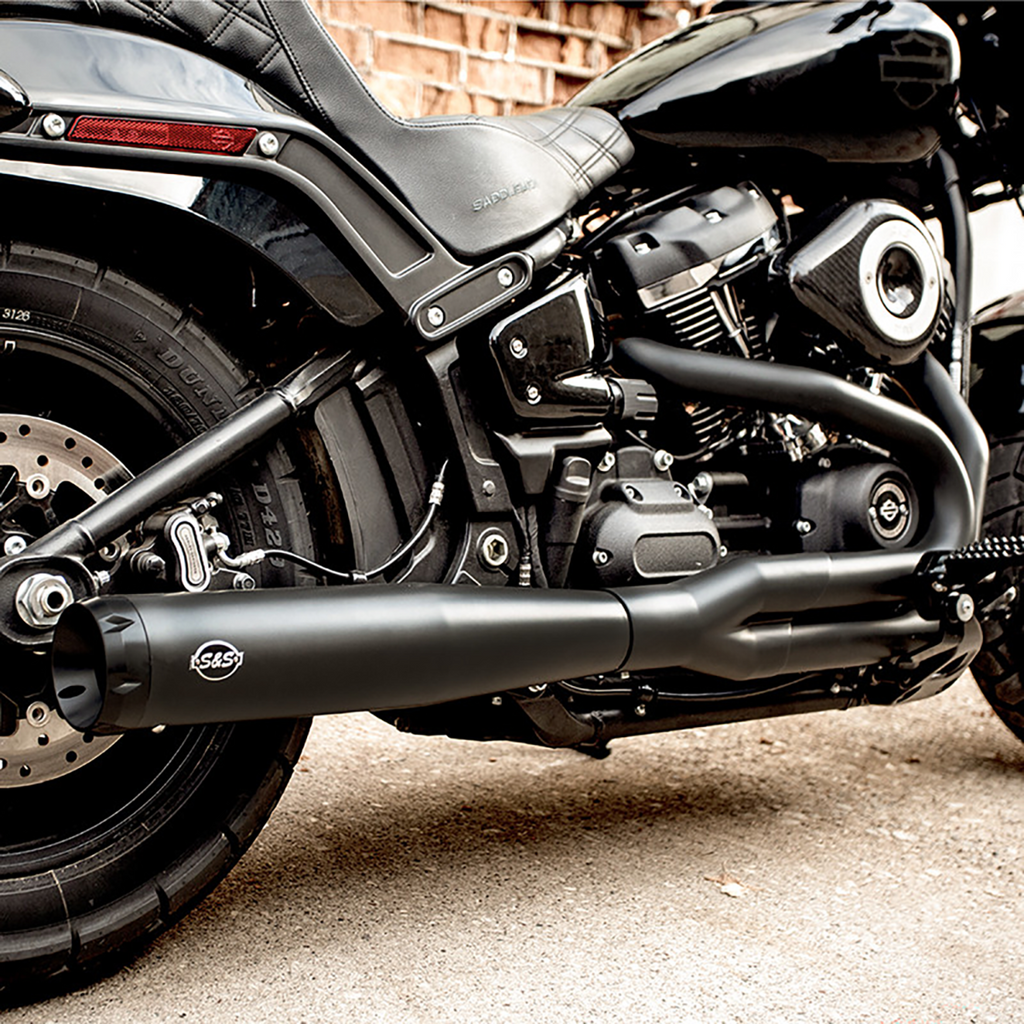 EXHAUST 2:1 BLK
