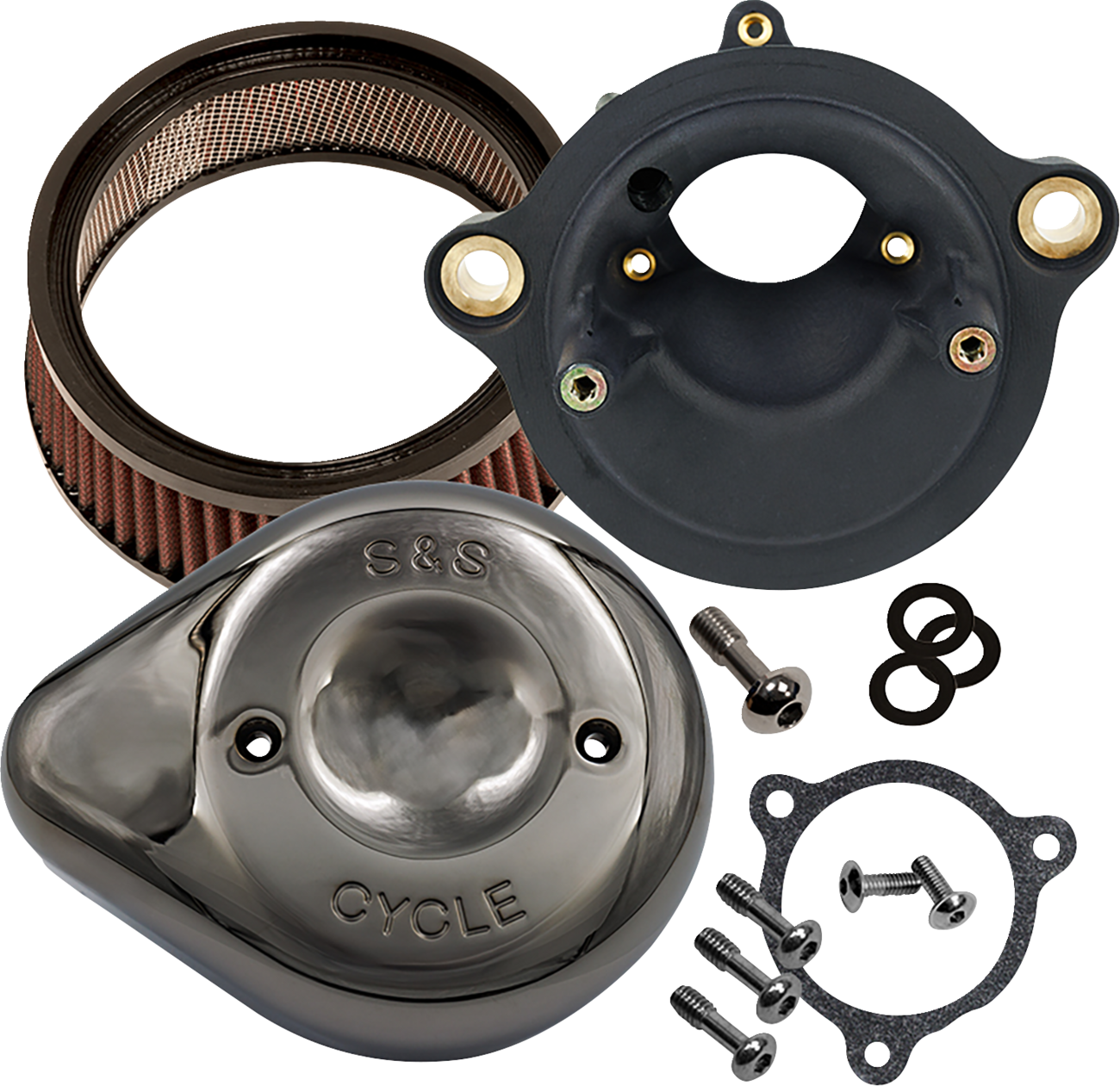 Air Cleaner Kit w/Cover Stealth LCTD M8 2023 CVO w/VVT 49C