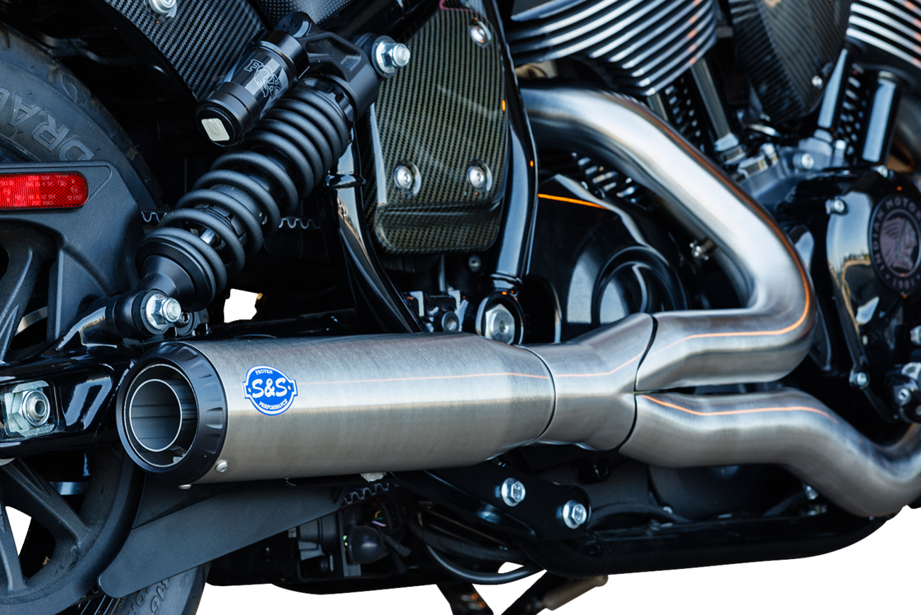 Exhaust Qualifier 2:1 Stainless Race Only Indian Chief