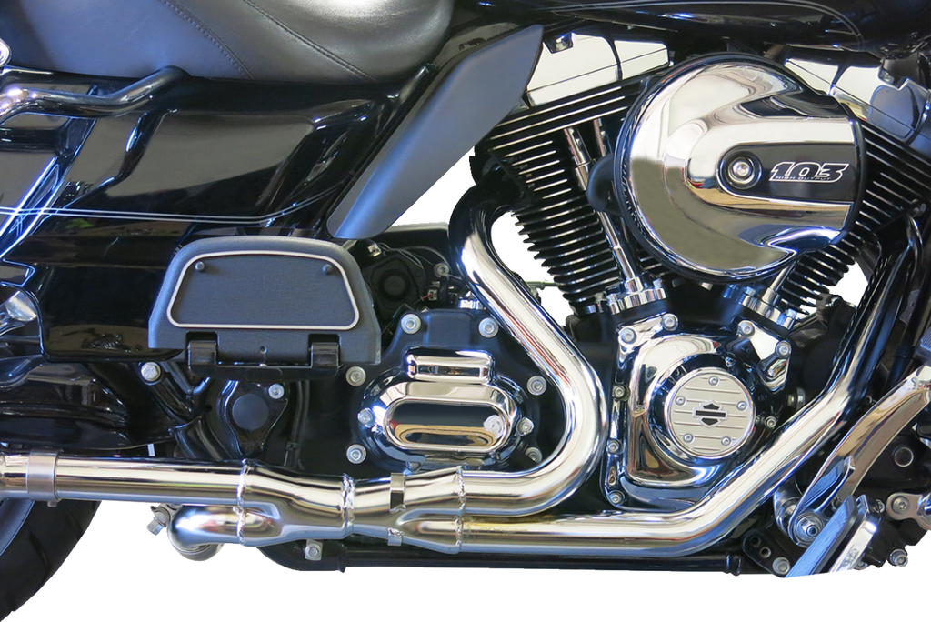 HEADPIPES 2X2 09-16FL CHR