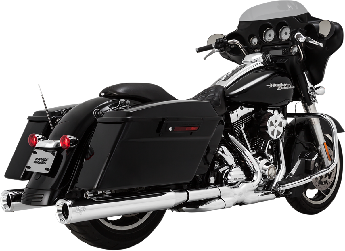 MUFFLERS 4"CHR 95-16 FL